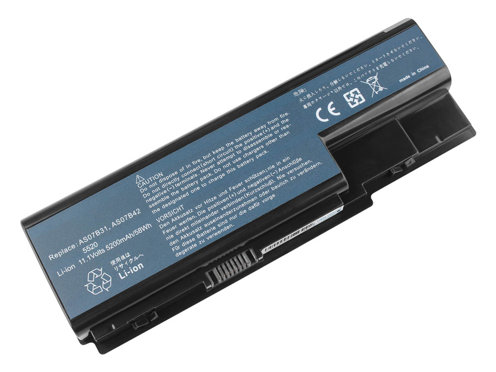 5200mAh מקורי Packard Bell Easynote LJ71-RB-026UK LJ71-RB-106CH