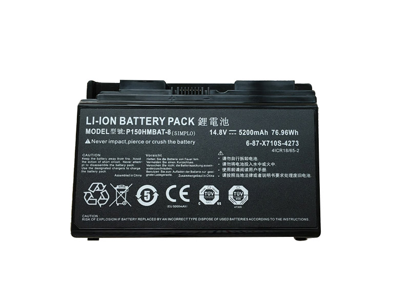 מקורי 76.96Whr 8 תא מקורי Sager NP8275