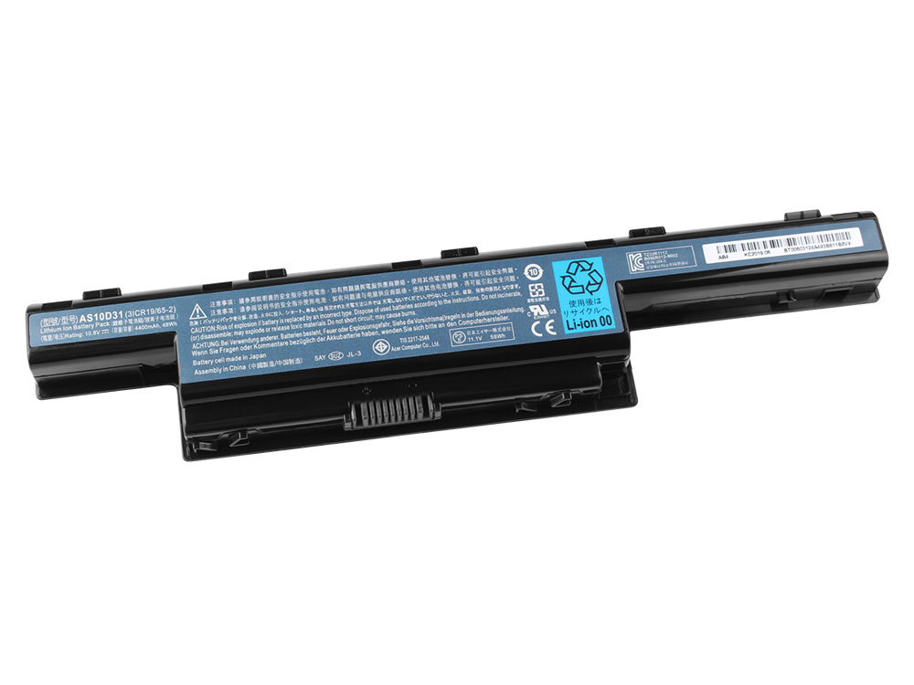 מקורי 6 תא 5200mAh מקורי Packard Bell EasyNote LM81-RB-536FR