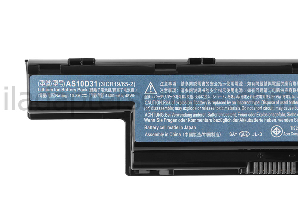 מקורי 6 תא 5200mAh מקורי Packard Bell EasyNote LM81-SB-008