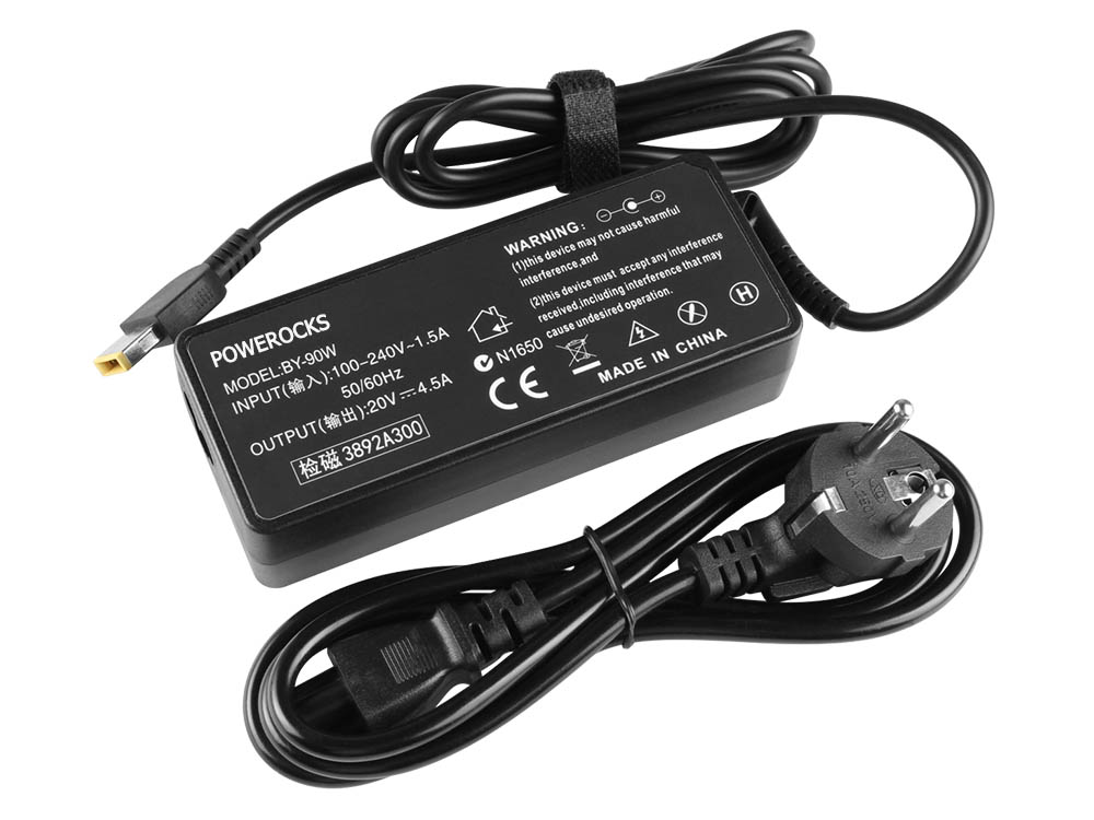90W POWEROCKS מטען חלופי למחשב נייד עבור ADP-90XD BC + כבל חשמל
