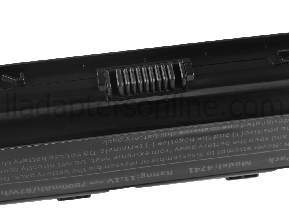 מקורי 9 תא 7800mAh מקורי Packard Bell EasyNote LM81-RB-001