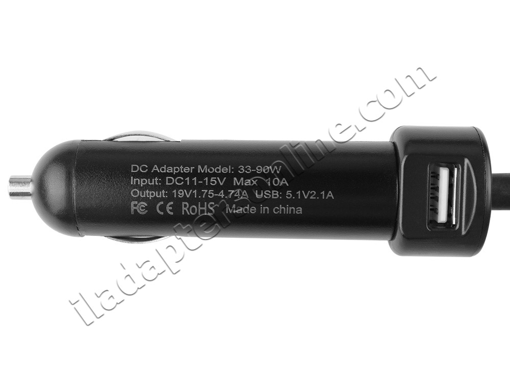 מקורי מטען מתאם Car Acer Aspire V3-372-51HM 65W