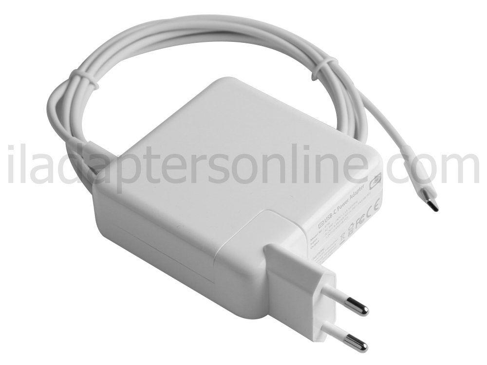 87W USB-C AC מתאם מטען Apple MacBook Pro 15 MPTR2KS/A + כבל חשמל