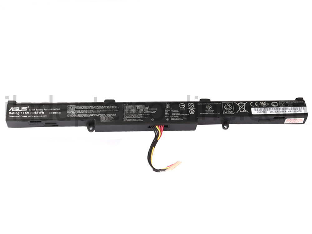 מקורי 48Wh 3200mAh 4 תא סוללה Asus ROG GL752VW-T4065D