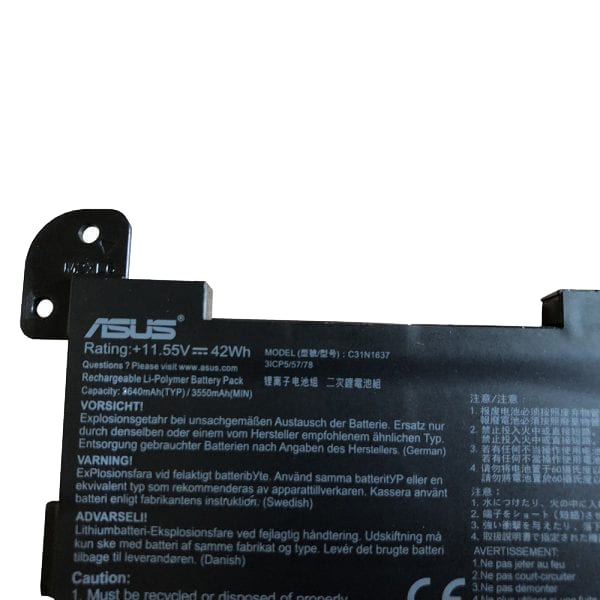 מקורי 42Wh 3 תא Asus 0B200-02590000 מקורי