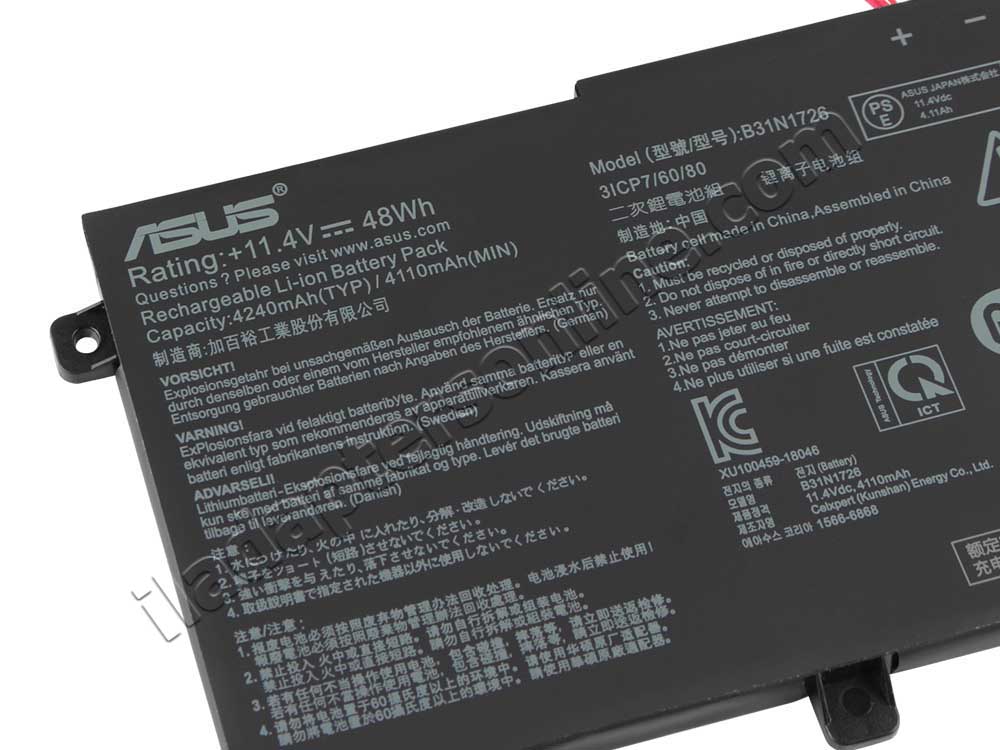 מקורי 4210mAh 48Wh סוללה Asus TUF FX505DV-AL014T