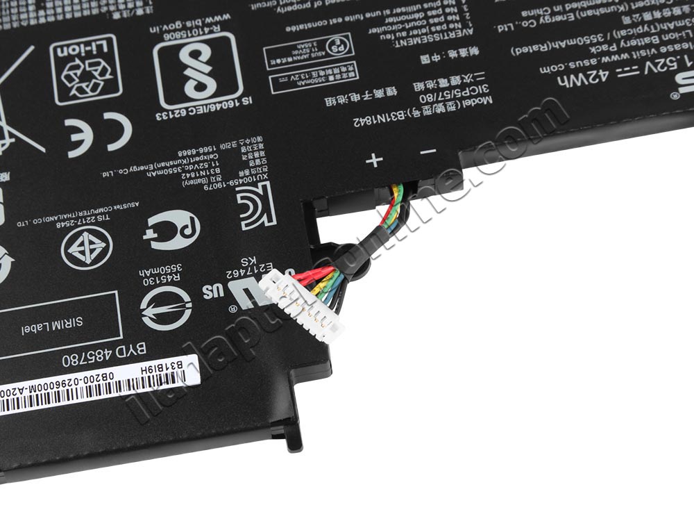 מקורית Asus VivoBook 15 S513EA-BQ443T סוללה 3645mAh 42Wh