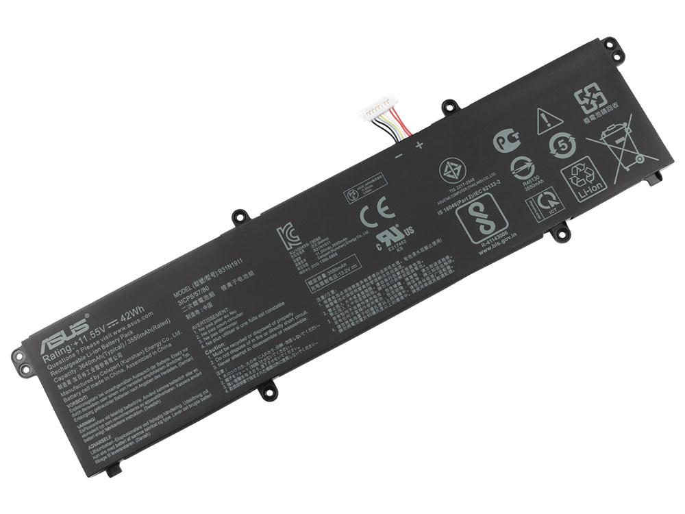 מקורית Asus VivoBook 15 M1502IA-EJ143W סוללה 3640mAh 42Wh 3 תאים