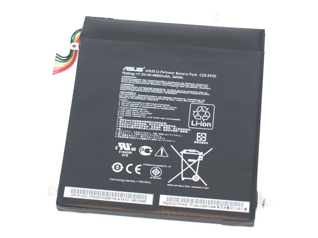 4660mAh 34Whr Asus Eee Slate B121-1A001F B121-1A008F B121-1A010F