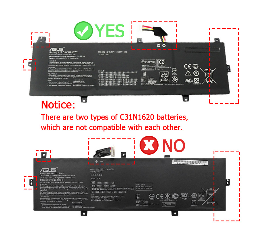 מקורי 4210mAh 50Wh סוללה Asus Pro P5240UA-AB51