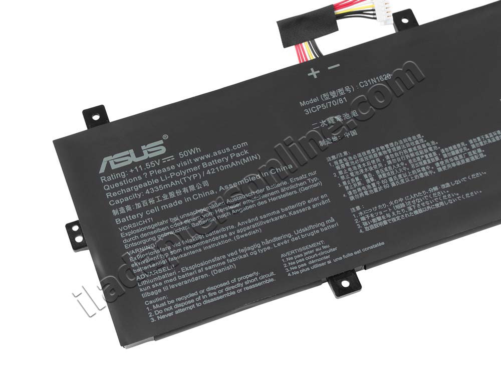מקורי 4210mAh 50Wh סוללה Asus Pro P5240UA-AB51