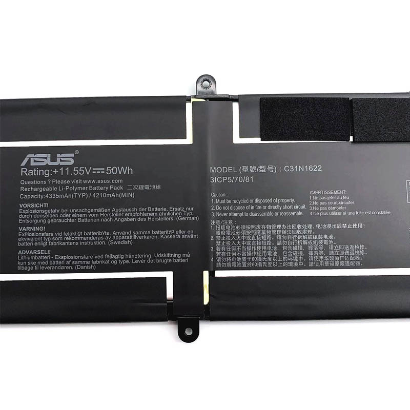 מקורי 4335mAh 50Wh סוללה Asus 31CP5/70/81