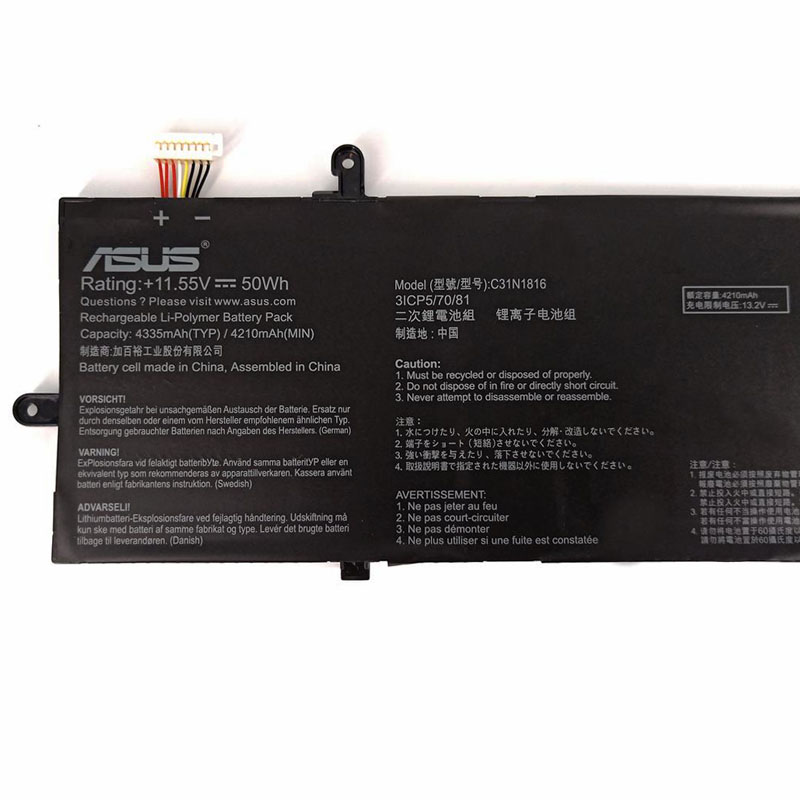 מקורי 4335mAh 50Wh סוללה Asus Q326FA Q326FA-BI7T13