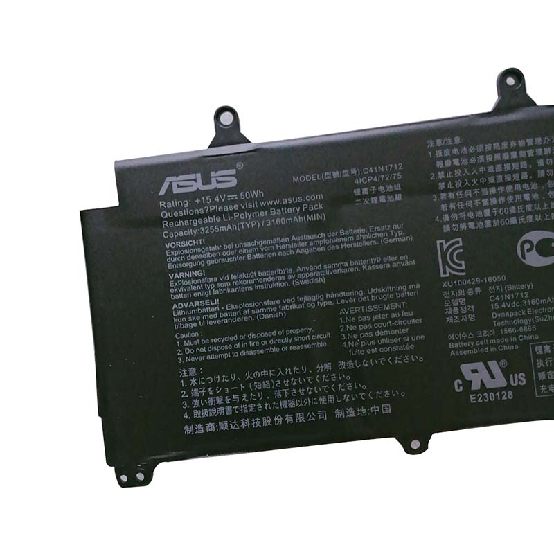 מקורי 3160mAh 50Wh סוללה Asus ROG Zephyrus GX501GI-0061A8750H
