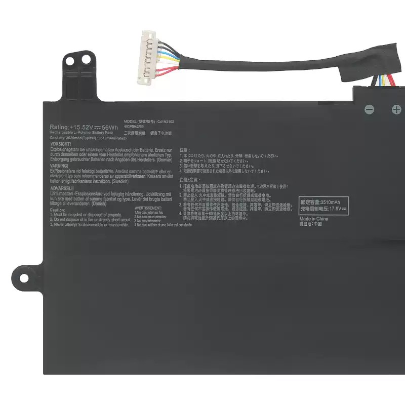 56Wh Asus 0B200-04100100 0B200-04280000 סוללה
