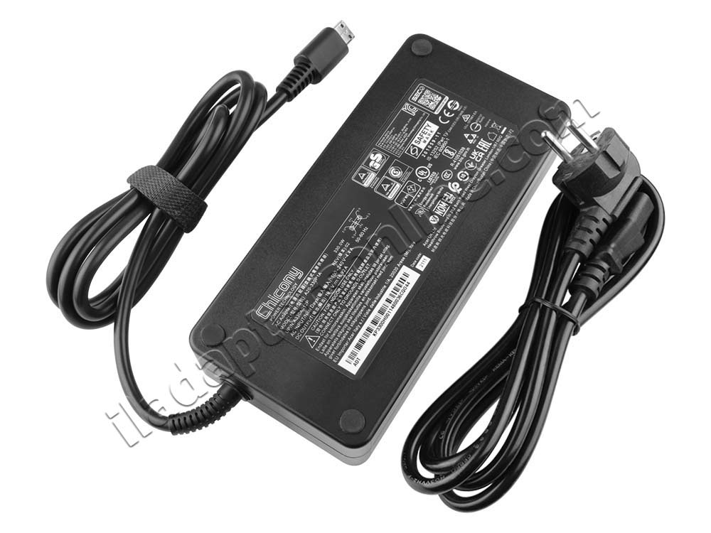 מקורי 330W MSI CreatorPro X17 HX AC מתאם מטען + כבל חשמל