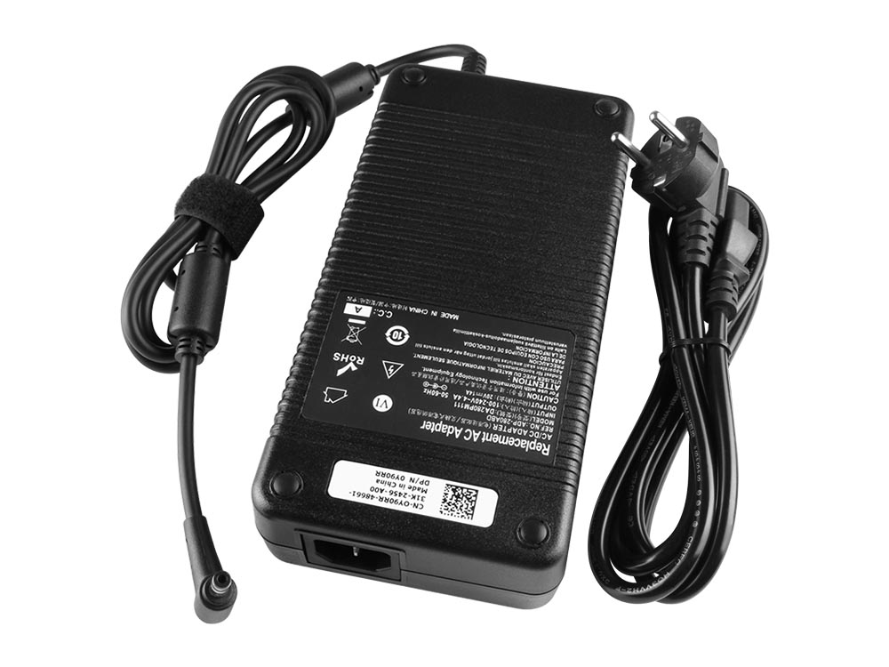 280W Chicony DA280PM111 מתאם מטען + כבל חשמל