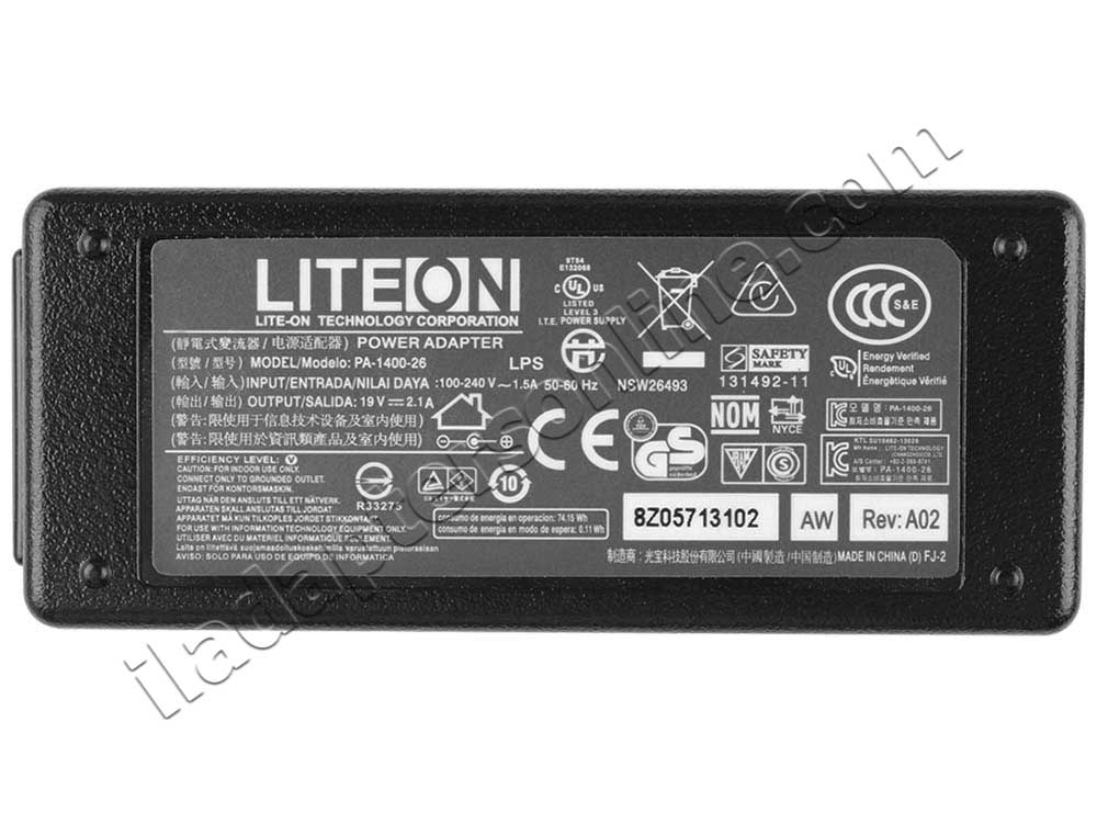 מקורי 40W AC מתאם מטען MSI S12 MS-124K