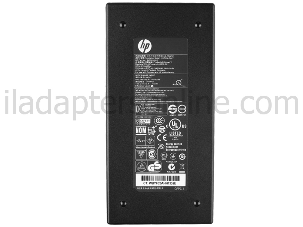 מקורי AC מתאם מטען HP Pavilion 15-cb004nf 2GR75EA 150W + כבל חשמל
