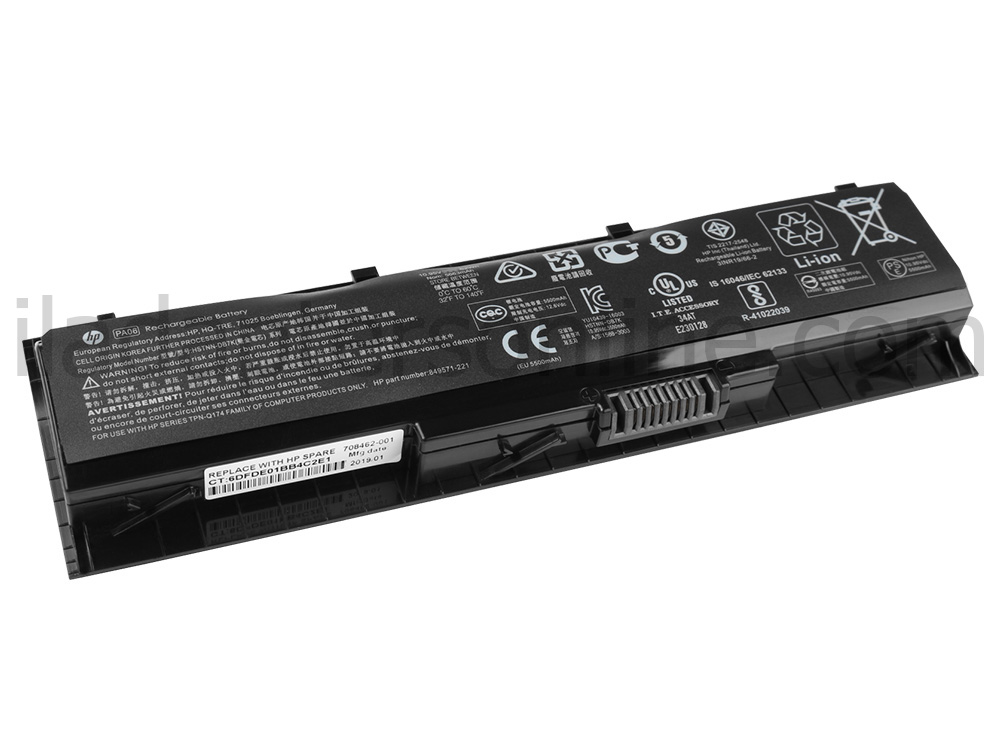 מקורי 5663mAh 62Wh 6 תא סוללה HP Omen 17-w005ur 17-w104nf