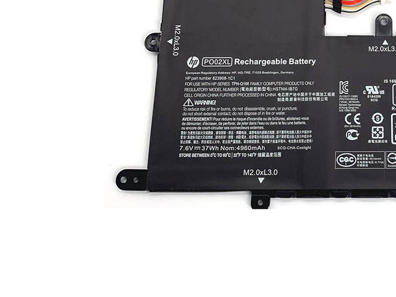 מקורי 4960mAh 37Wh סוללה HP Stream 11-ak0001na 11-ak0007na 11-ak0500na