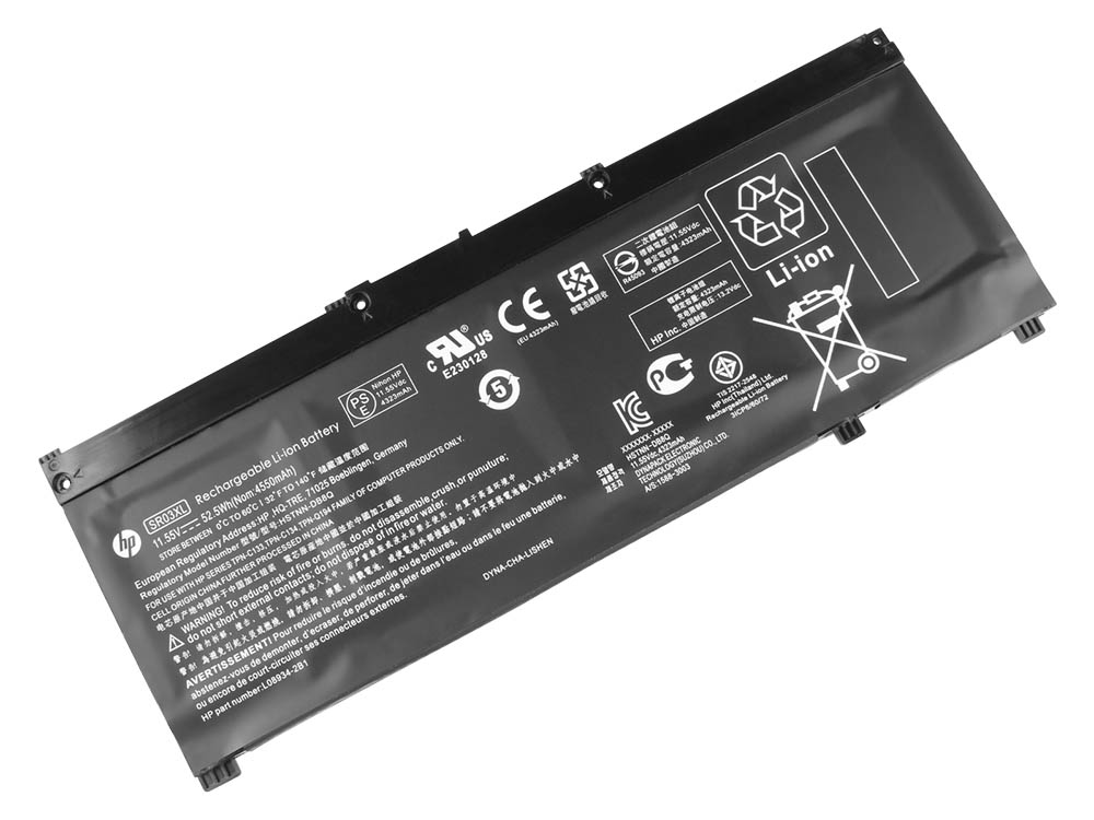 מקורי 4550mAh 52.5Wh סוללה HP Pavilion Gaming 15-cx0101tx 15-cx0990nl