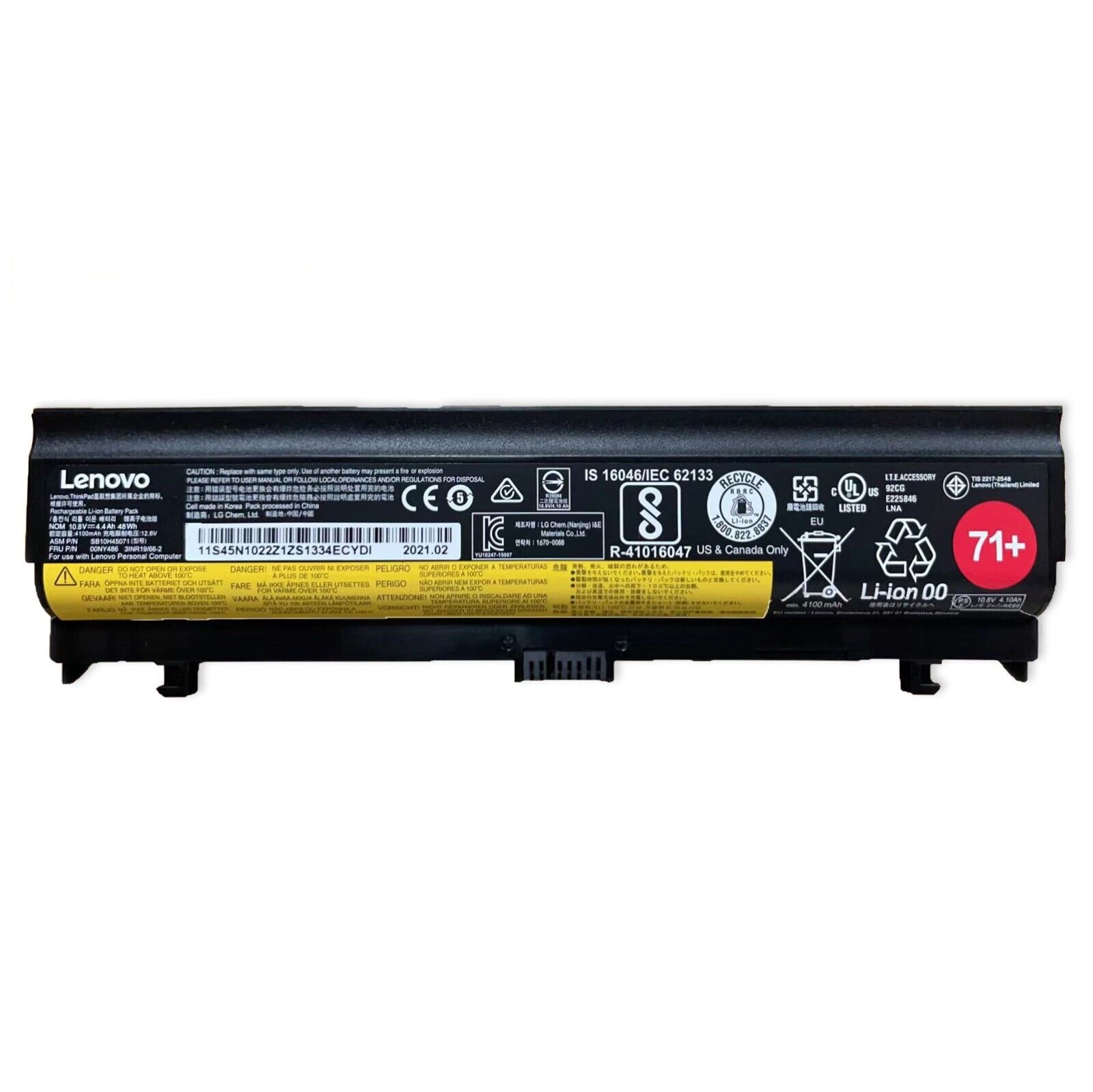 מקורי 4400mAh 48Whr 6 תא סוללה Lenovo ThinkPad L560 20F1