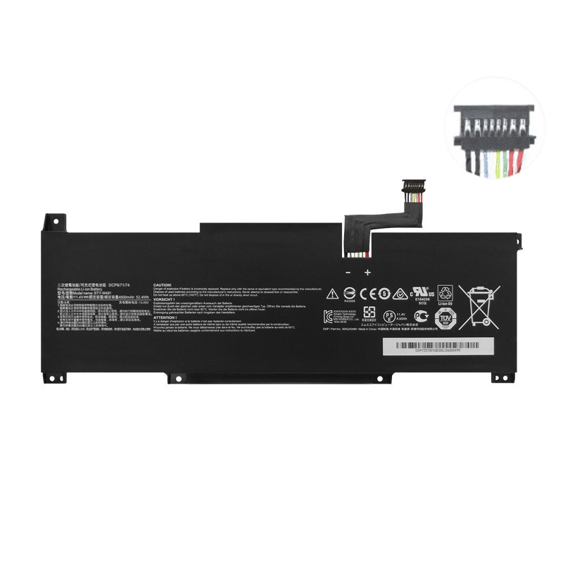 MSI Summit B14 A11M-076 סוללה 4600mAh 52.4Wh
