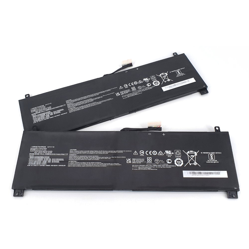 מקורית MSI Creator Z16 A11UET-031UK סוללה 5920mAh 90Wh 4 תאים