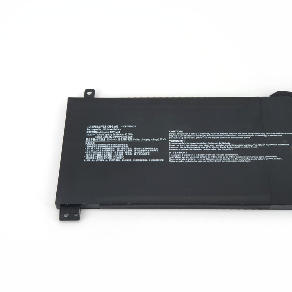 מקורית MSI Creator Z16 A11UET-031UK סוללה 5920mAh 90Wh 4 תאים