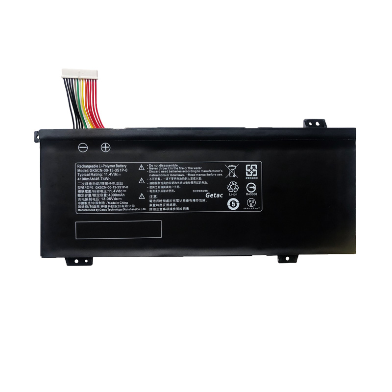 Schenker Media 17 M19 סוללה 4100mAh 46.74Wh