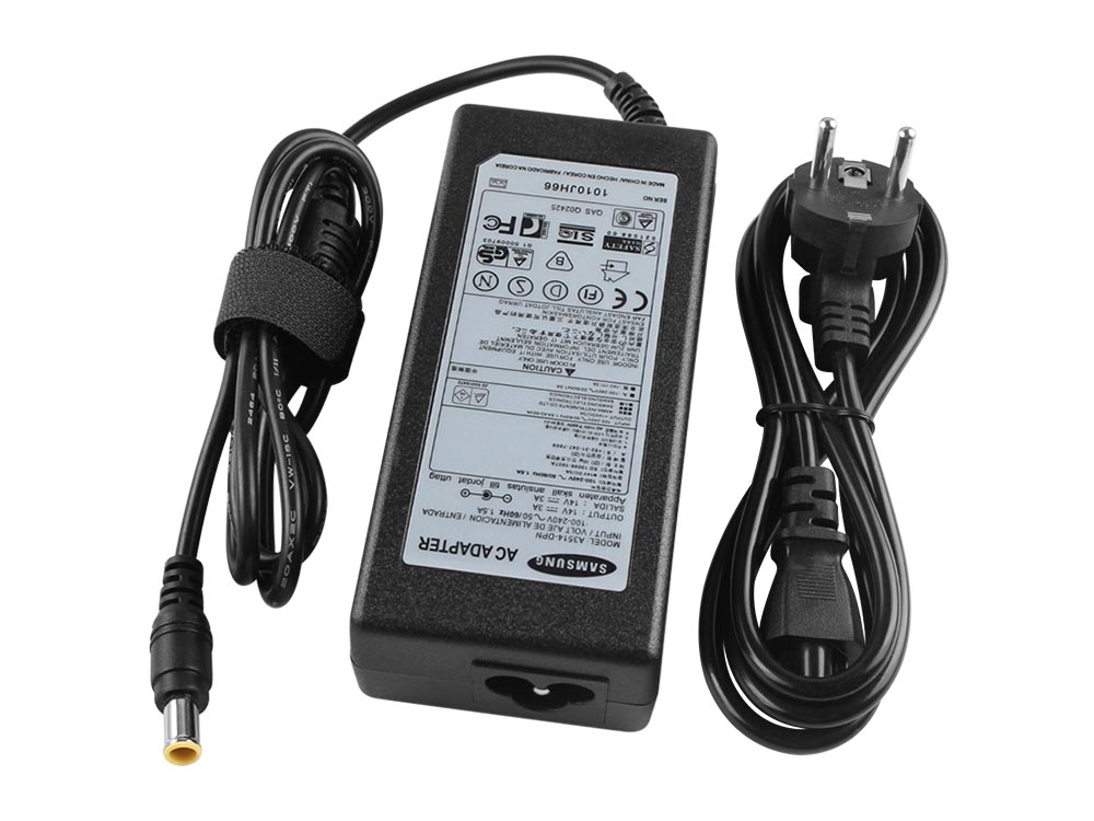 42W Samsung S24D391HL FHD Monitor AC מתאם מטען + כבל חשמל