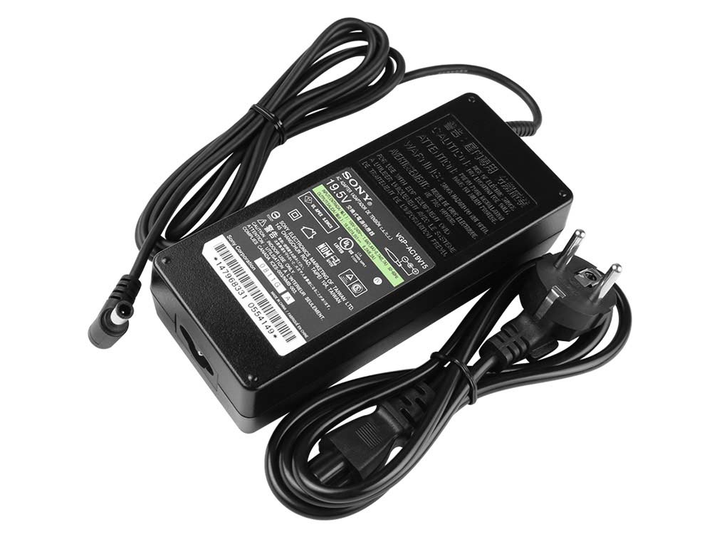 מקורי 120W AC מתאם מטען Sony KDL-55W809C + כבל חשמל