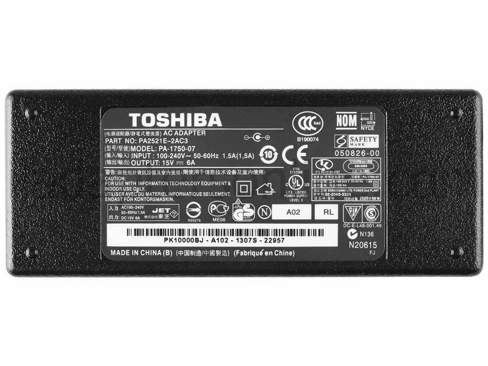 מקורי 90W AC מתאם מטען Toshiba Qosmio F25 F25-AV205